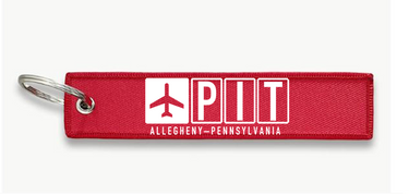 PIT AIRPORT KEY CHAIN